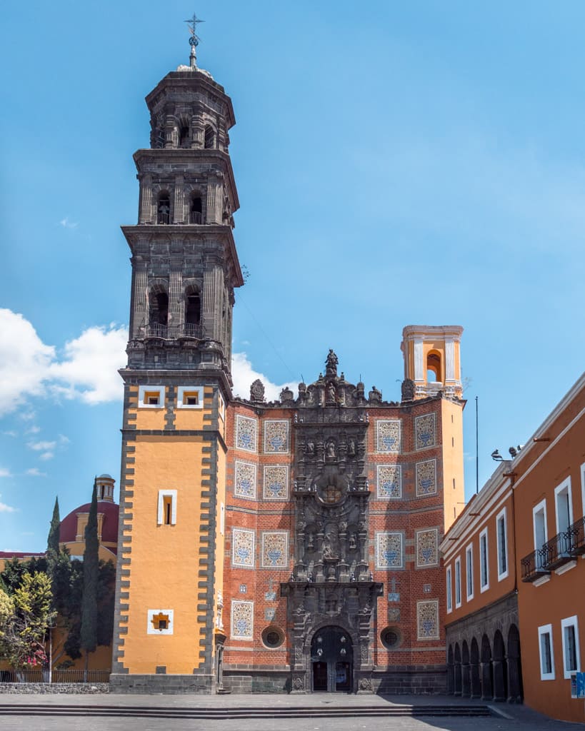 Convent Church of San Francisco in Puebla, Mexico
