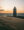 The sun setting behind Rubjerg Knude Lighthouse