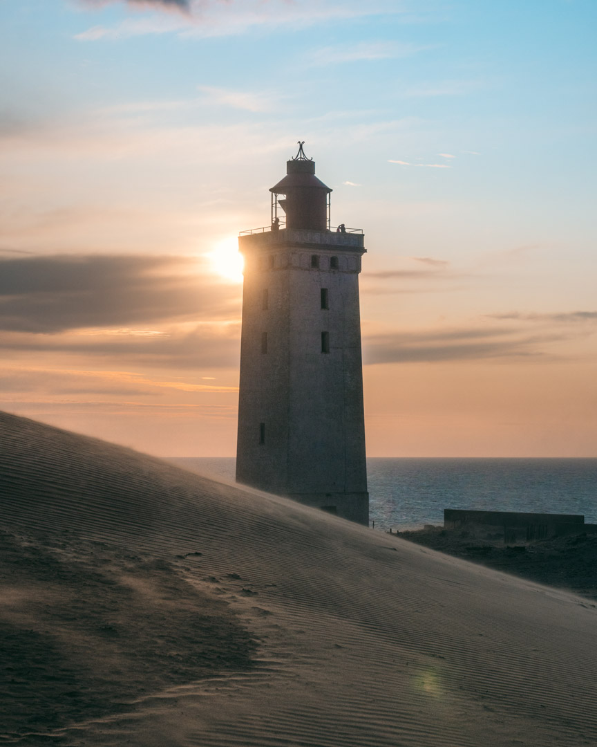 The lighthouse Rubjerg Knude Fyr