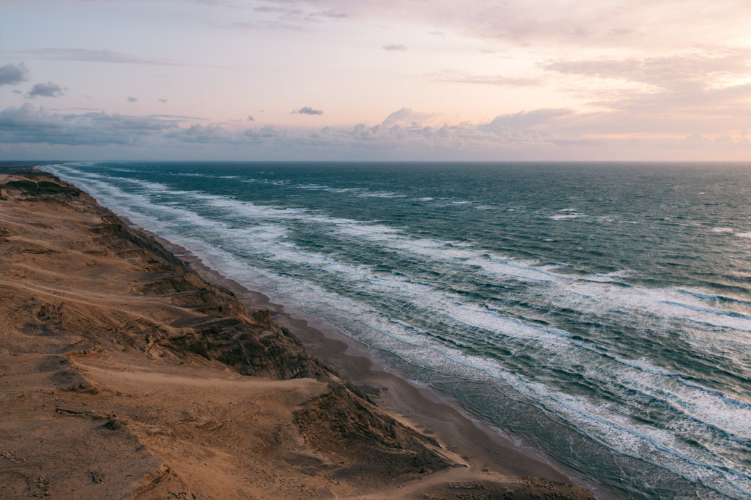 Dunes by the North Sea in Northern Jutland