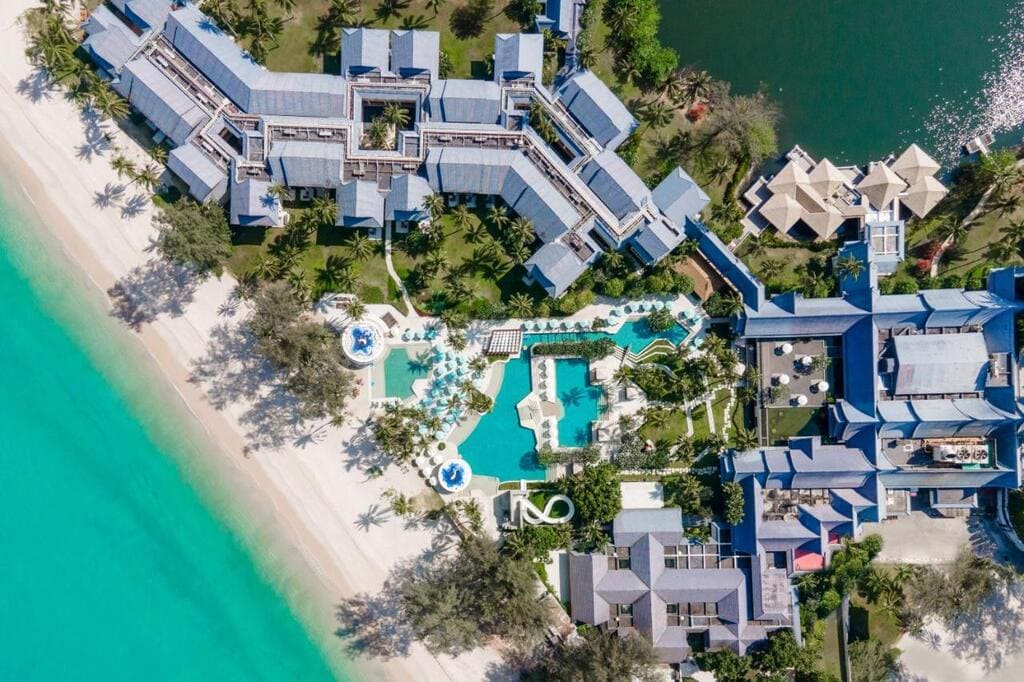 Aii Laguna Phuket drone
