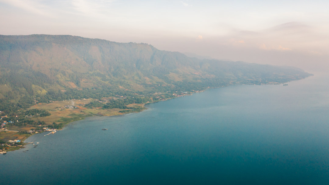 Samosir Island's eastern side