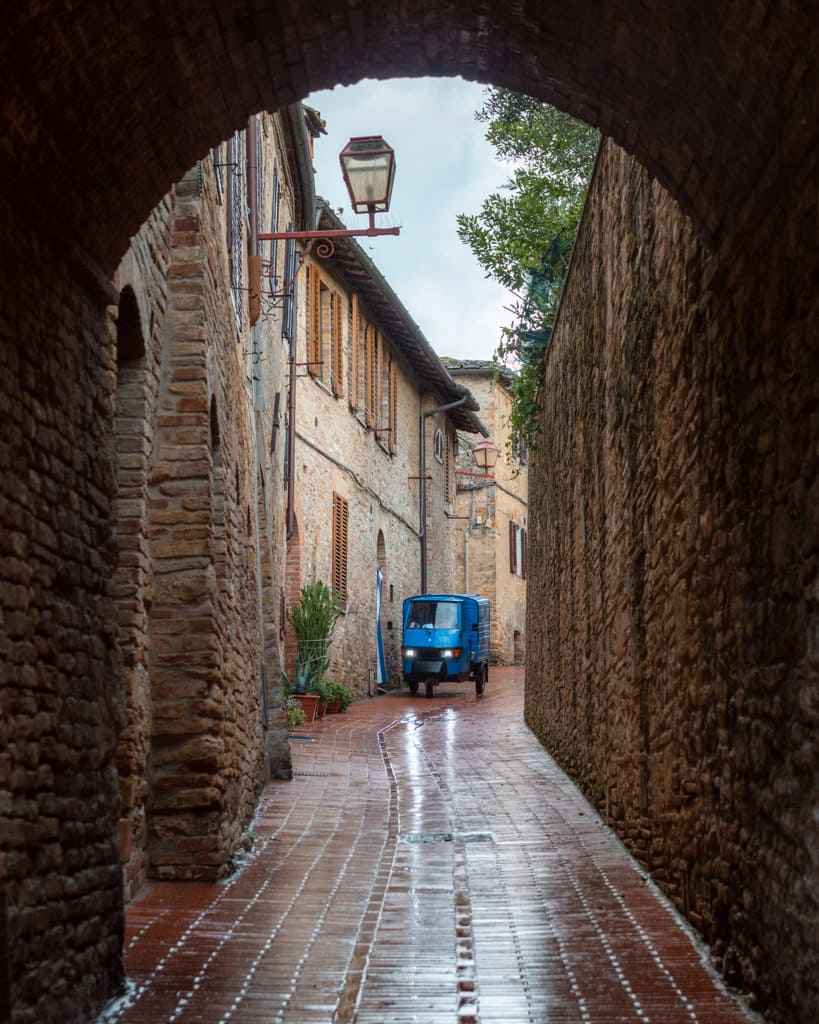 Street in San Gimignano