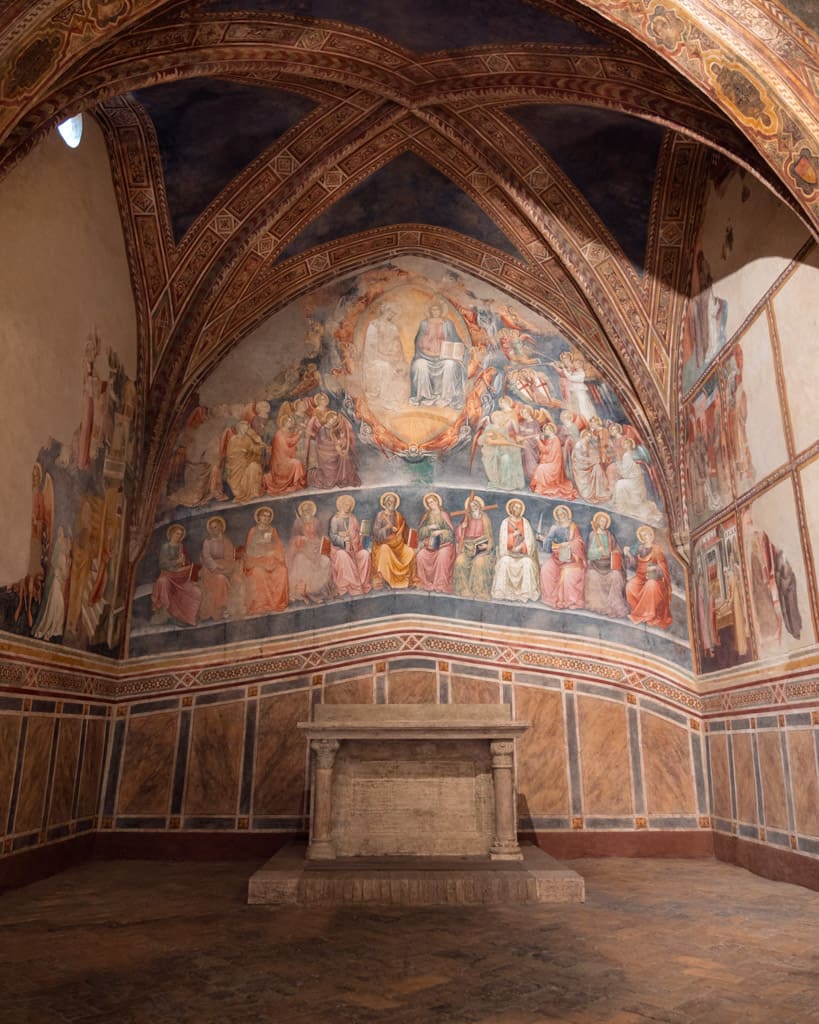 Frescoes in San Lorenzo in Ponte