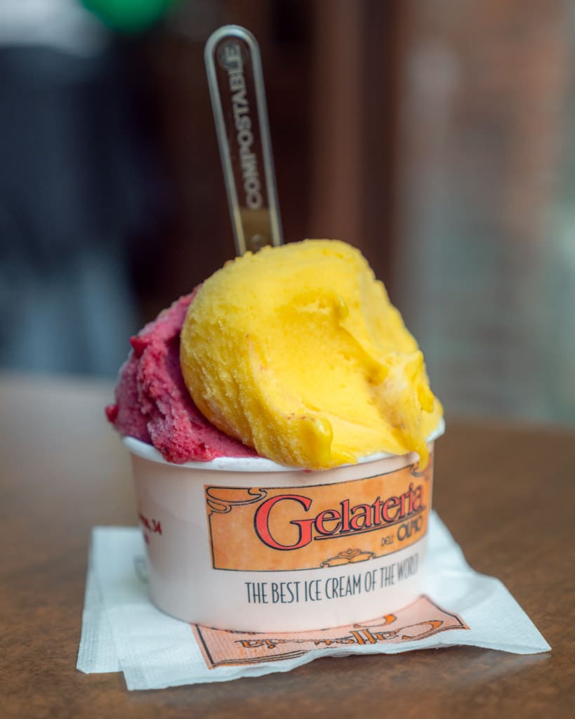 Gelato in San Gimignano