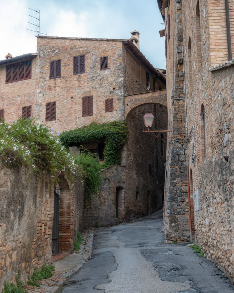 Street in San Gimignano