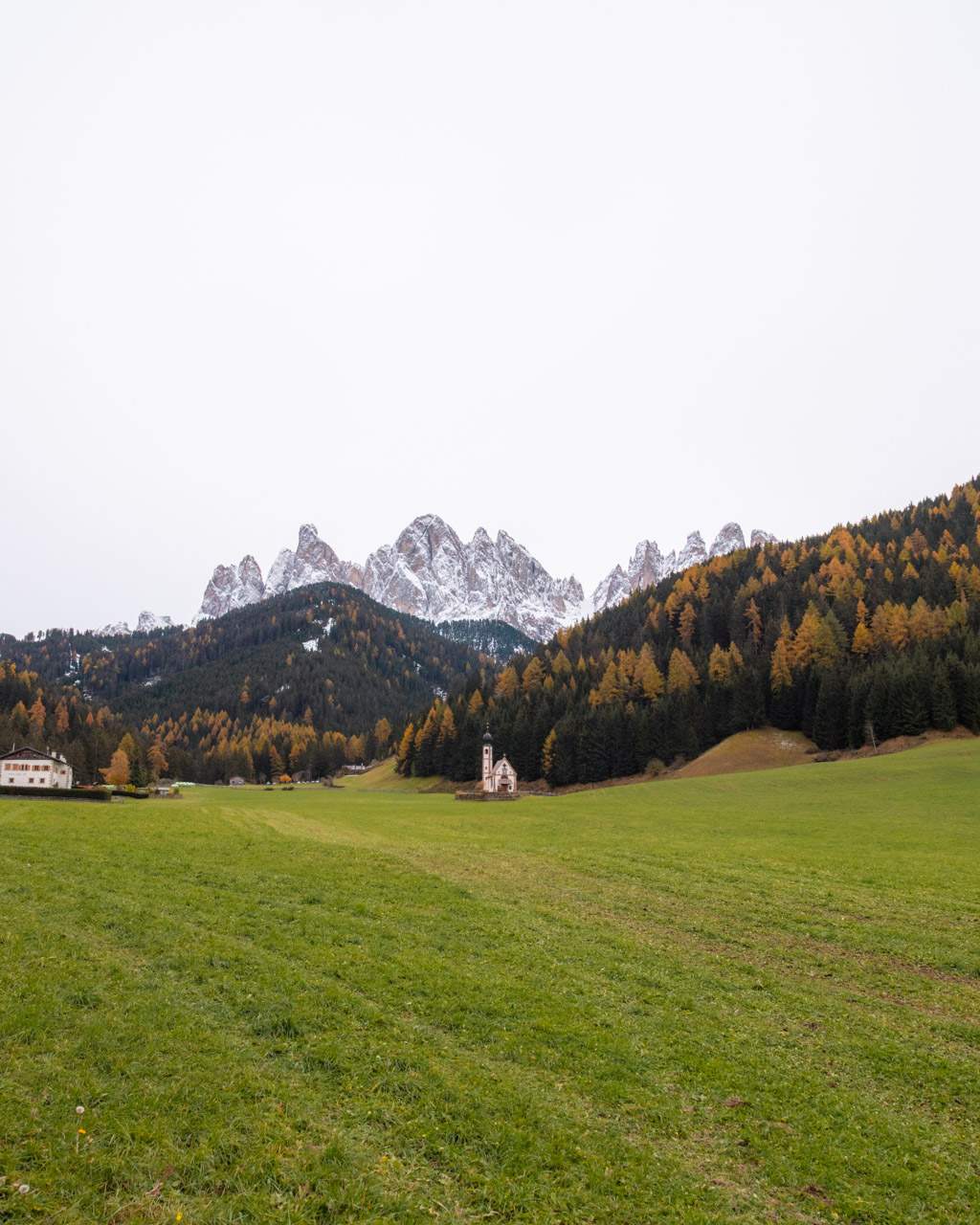 San Giovanni church seen from the marked photo spot