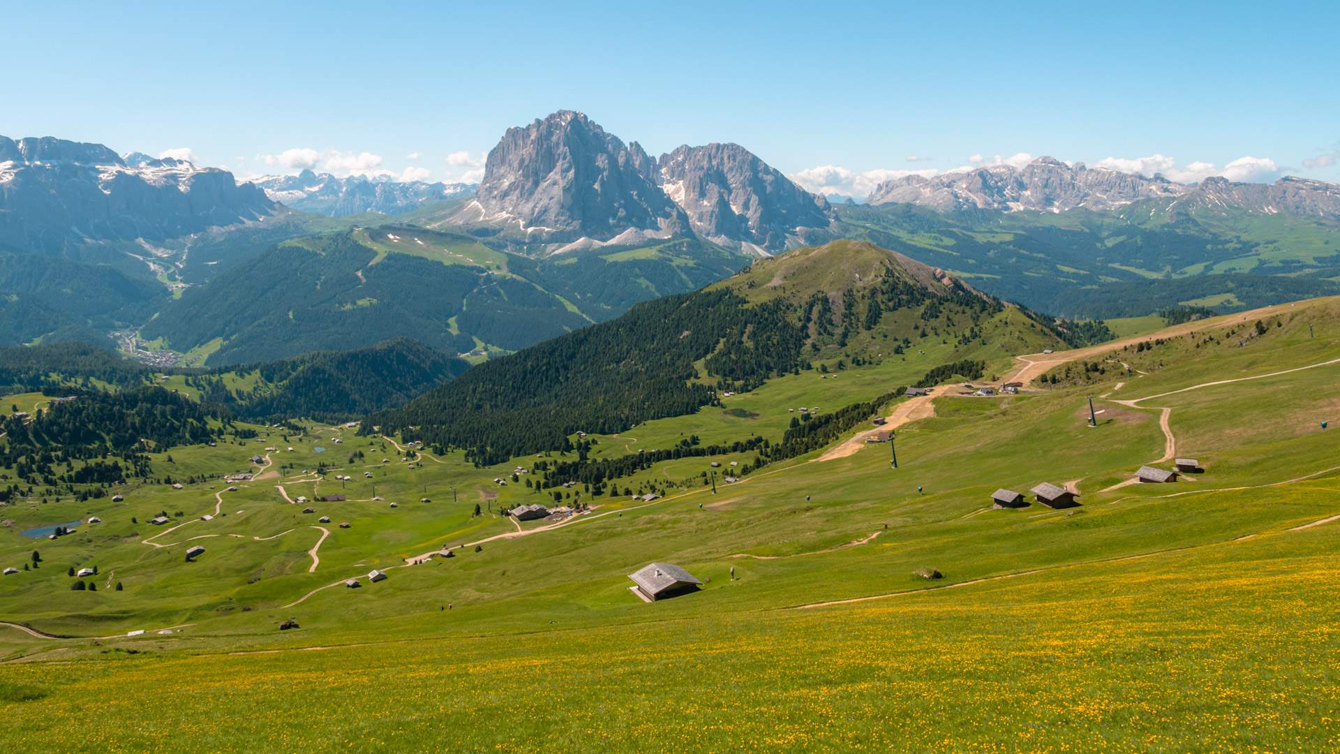 Mountains in the Dolomites
