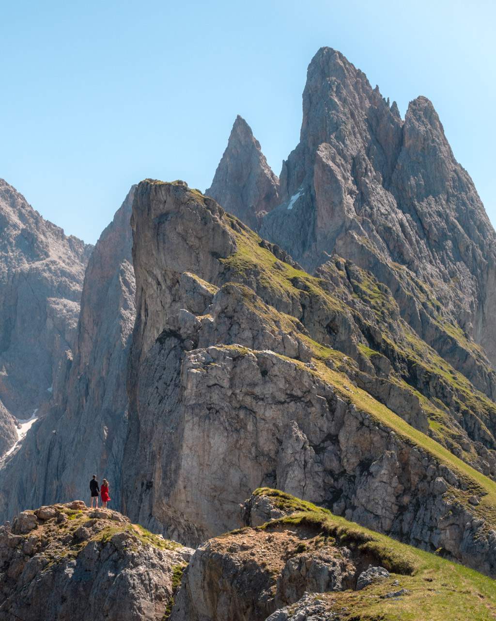 Alex and Victoria at Seceda