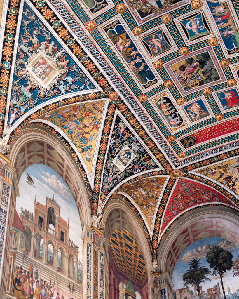 Piccolomini library in Siena's cathedral