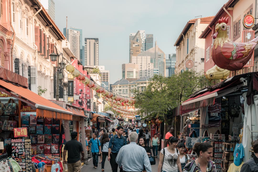 Chinatown Singapore street