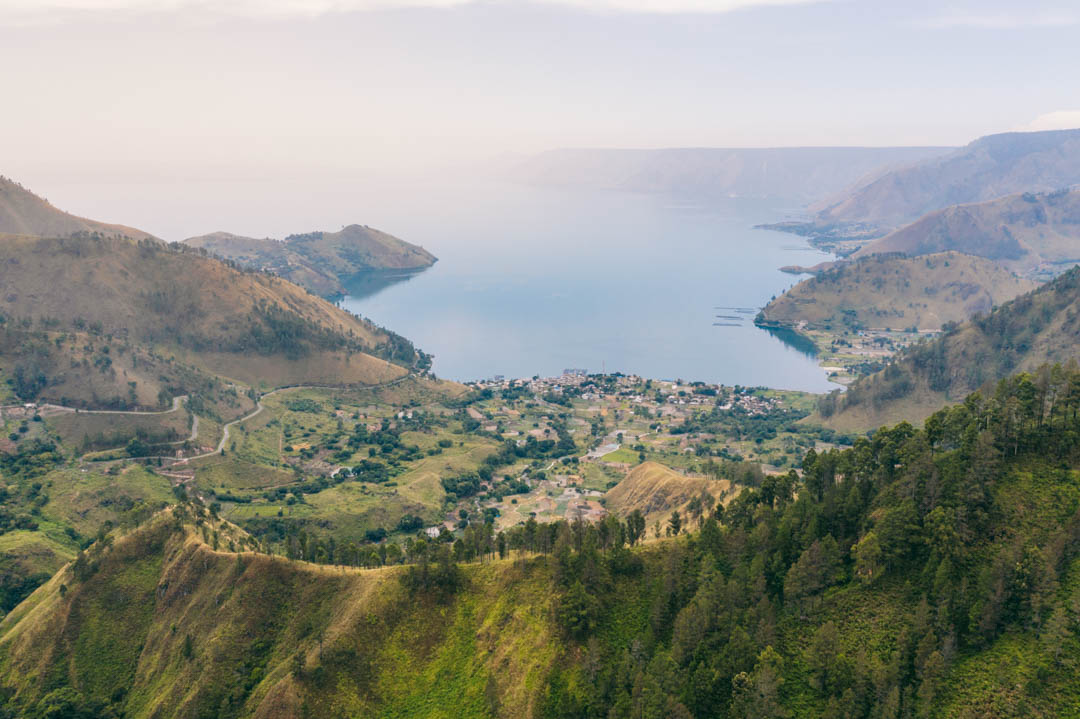 Lake Toba from Sipiso Piso