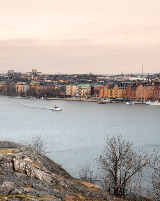 View of Kungsholmen from the mountain