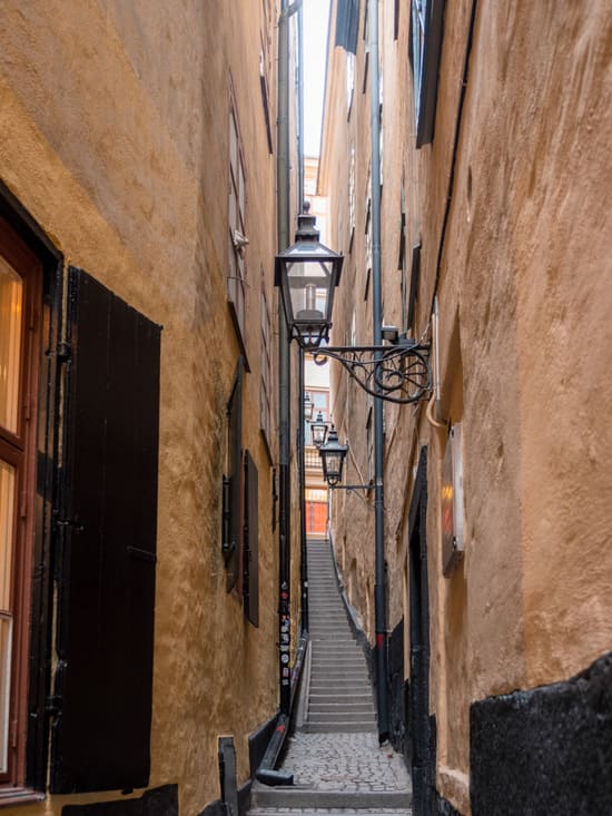 Stockholm's narrowest alley, Mårten Trotzigs Gränd