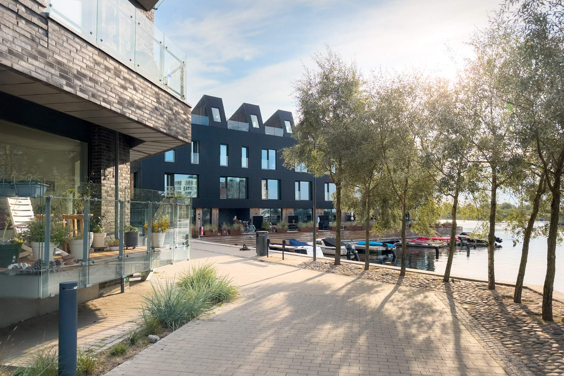 Sydhavnen harbour front in Copenhagen