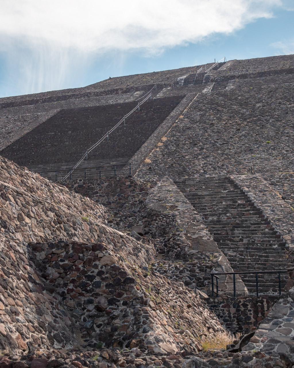 The Pyramid of the Sun in Teotihuacan