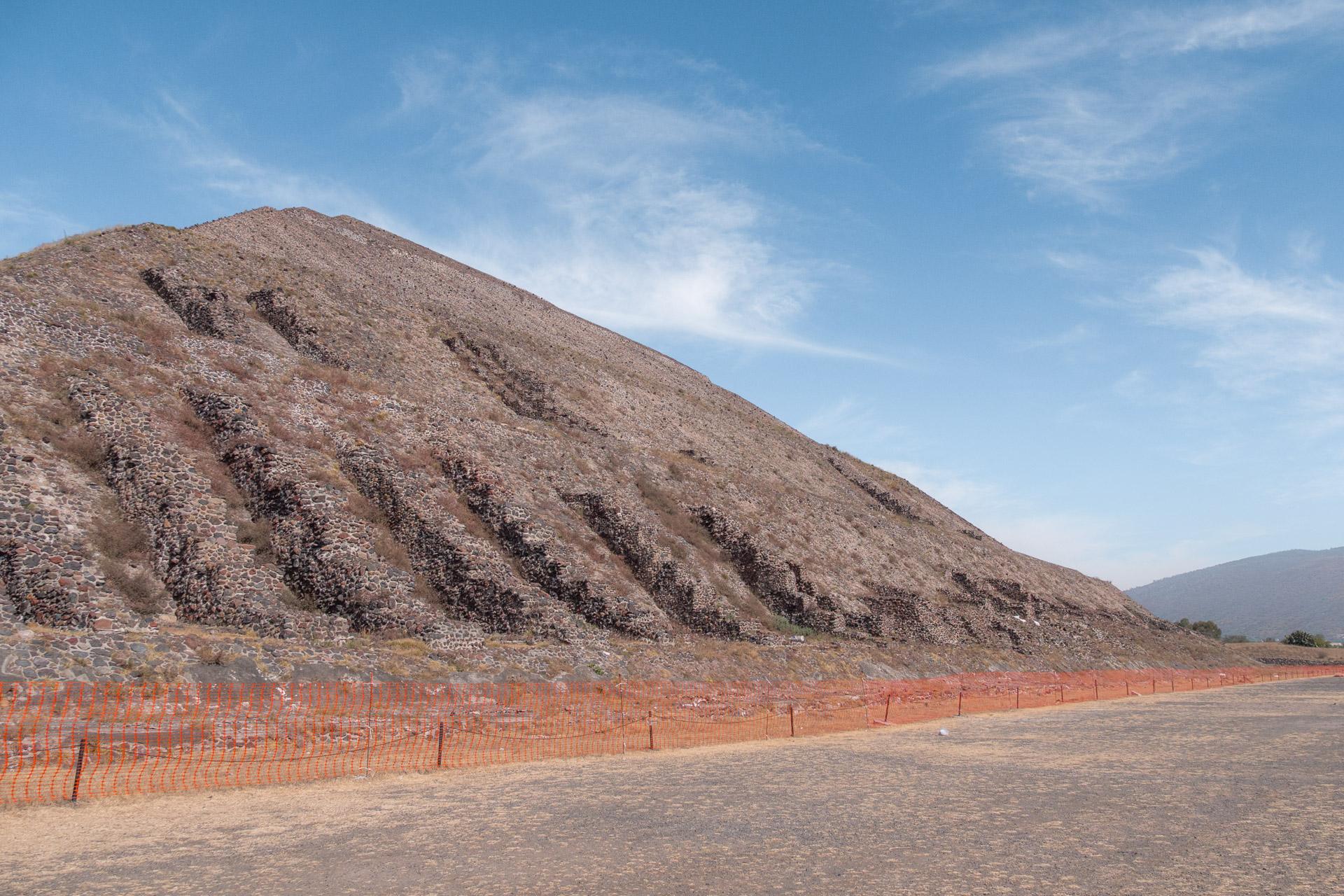The Pyramid of the Sun in Teotihuacan