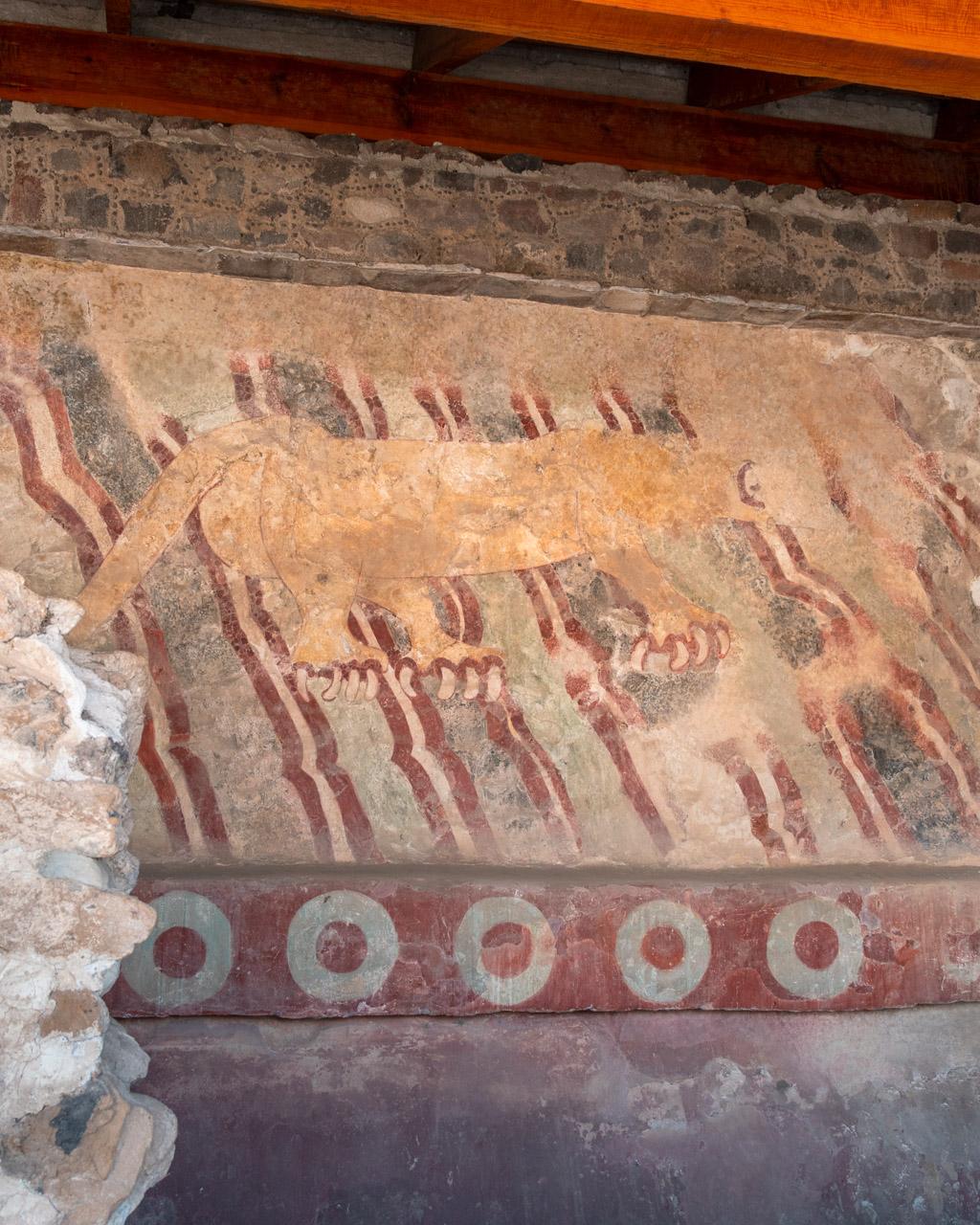 Mural del Puma in Teotihuacán