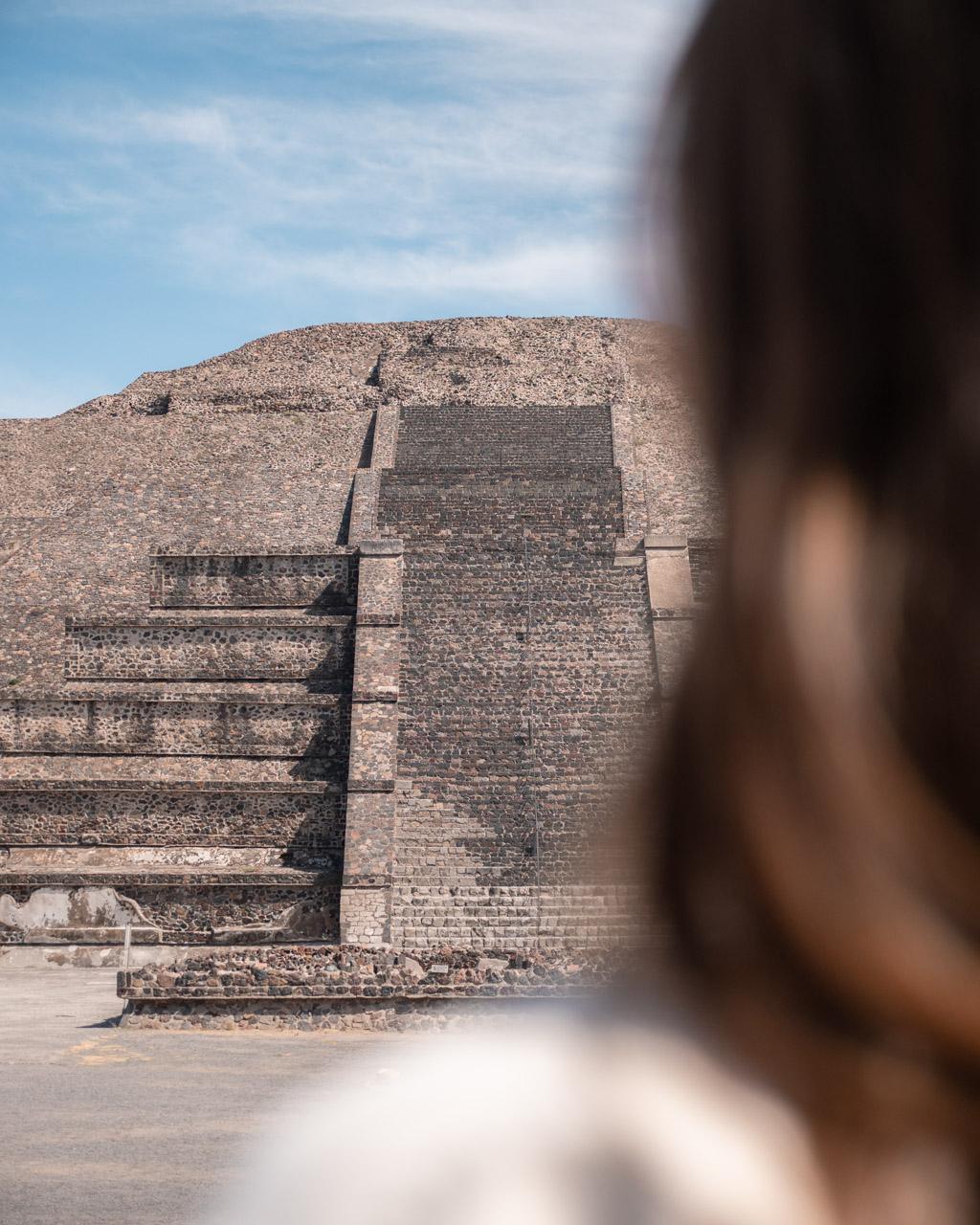 The Pyramid of the Moon in Teotihuacán