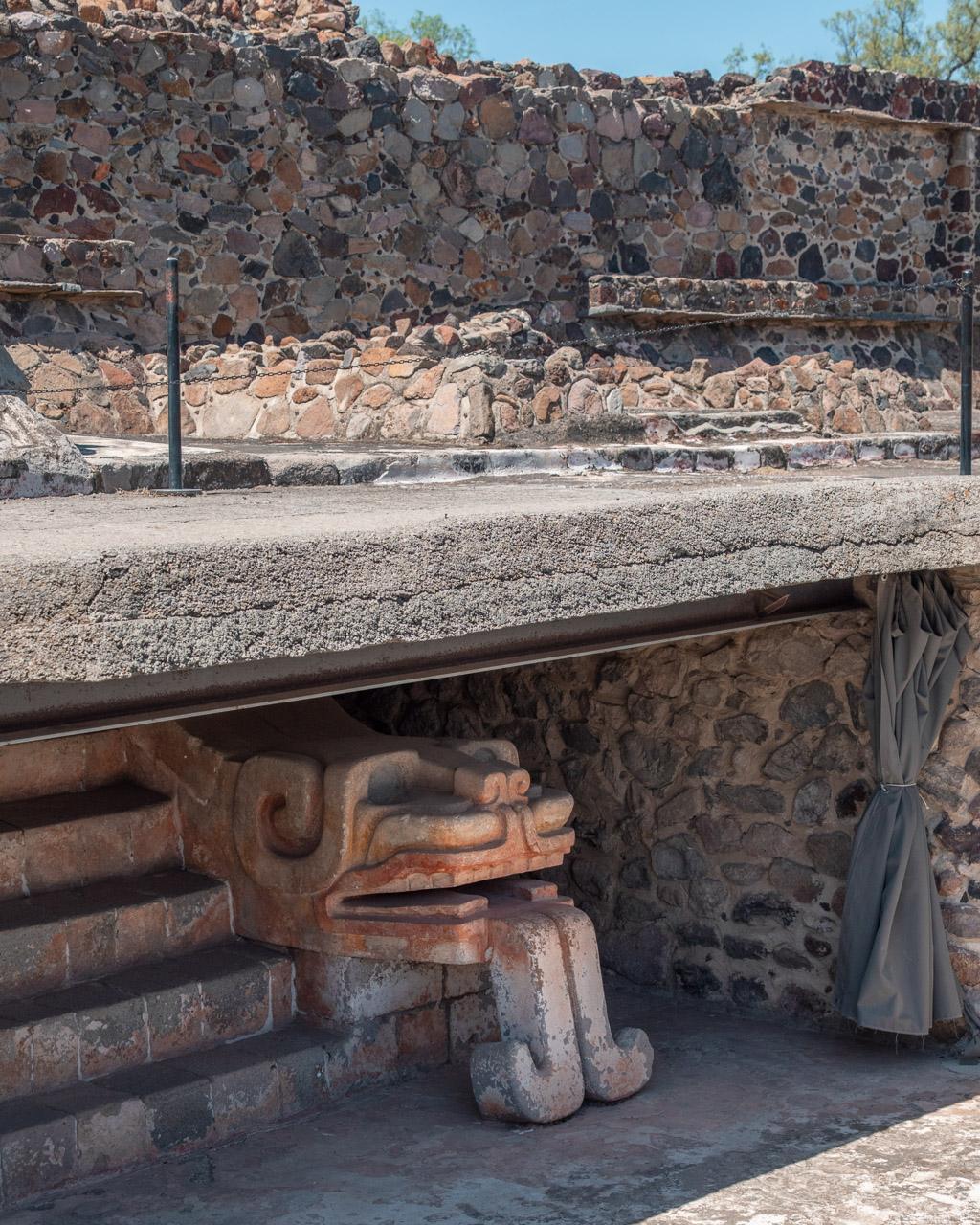 Excavation in Teotihuacan