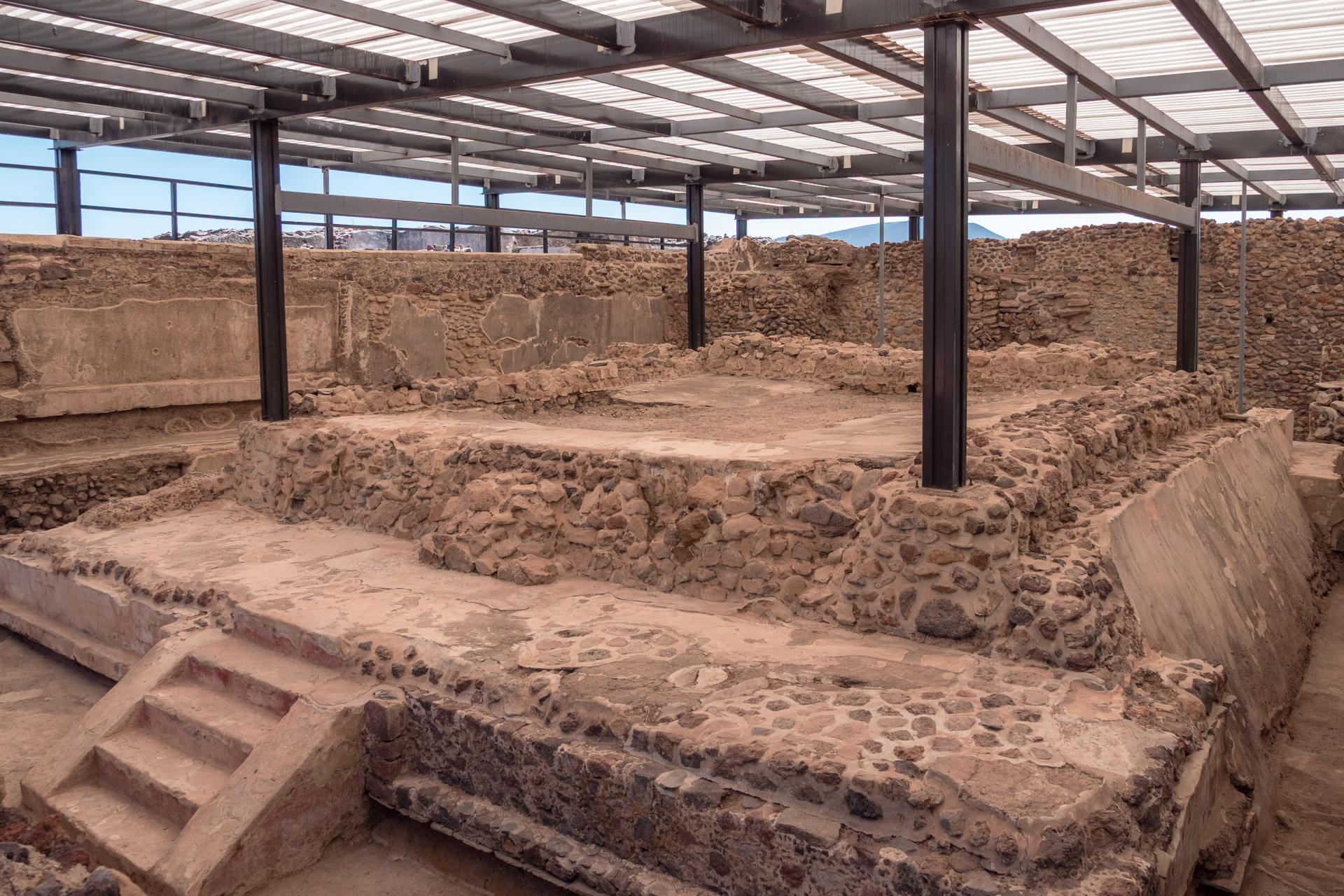 Excavation in Teotihuacan