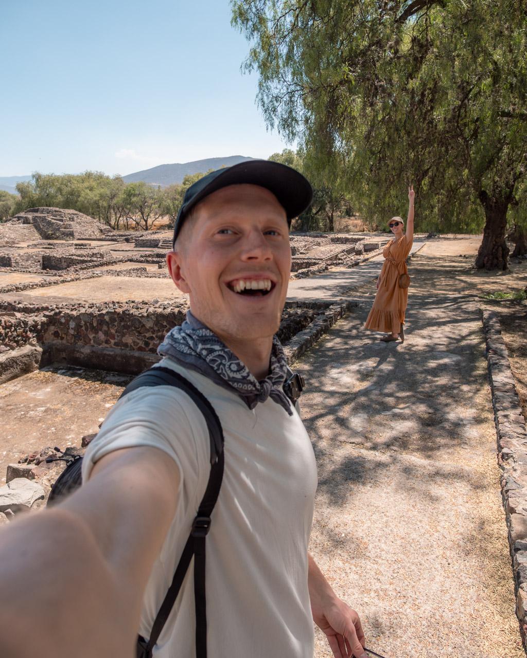 Alex and Victoria in Teotihuacan