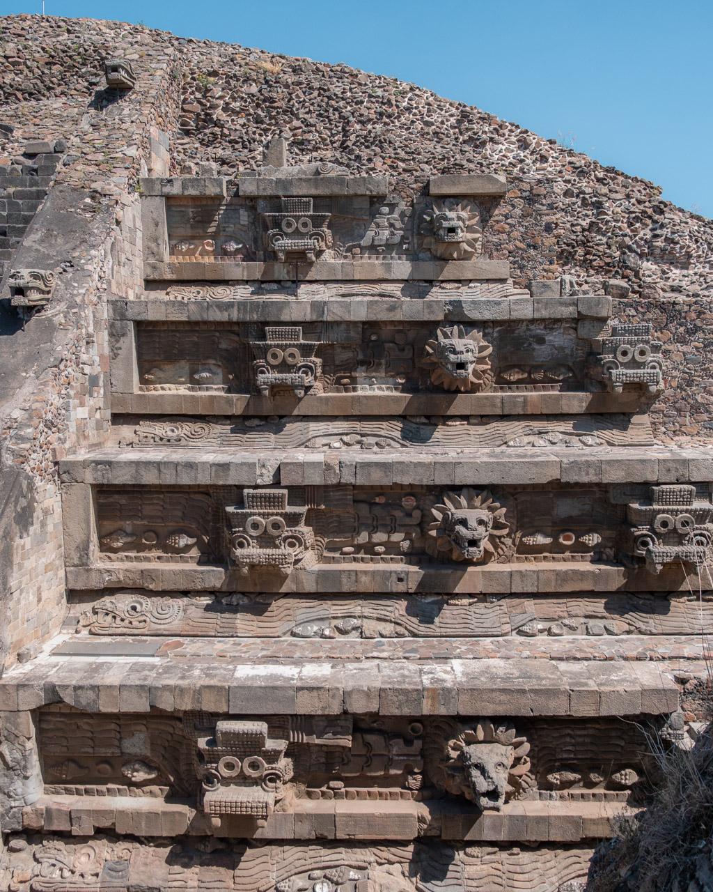 Templo de Quetzalcóatl in Teotihuacan