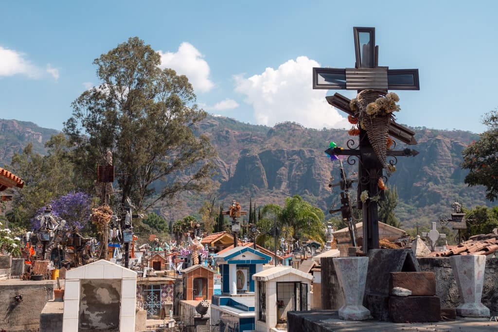 Graveyard in Tepoztlán