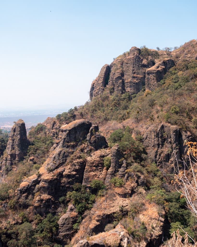 Mountains in El Tepozteco National Park