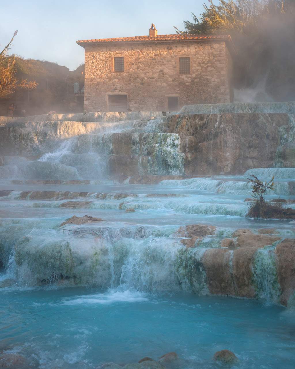 Early morning at Saturnia
