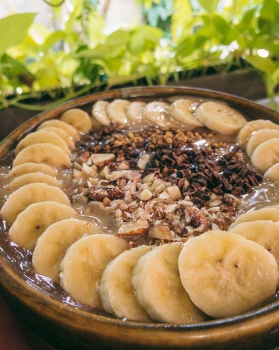 Smoothie bowl from Wild Tribe