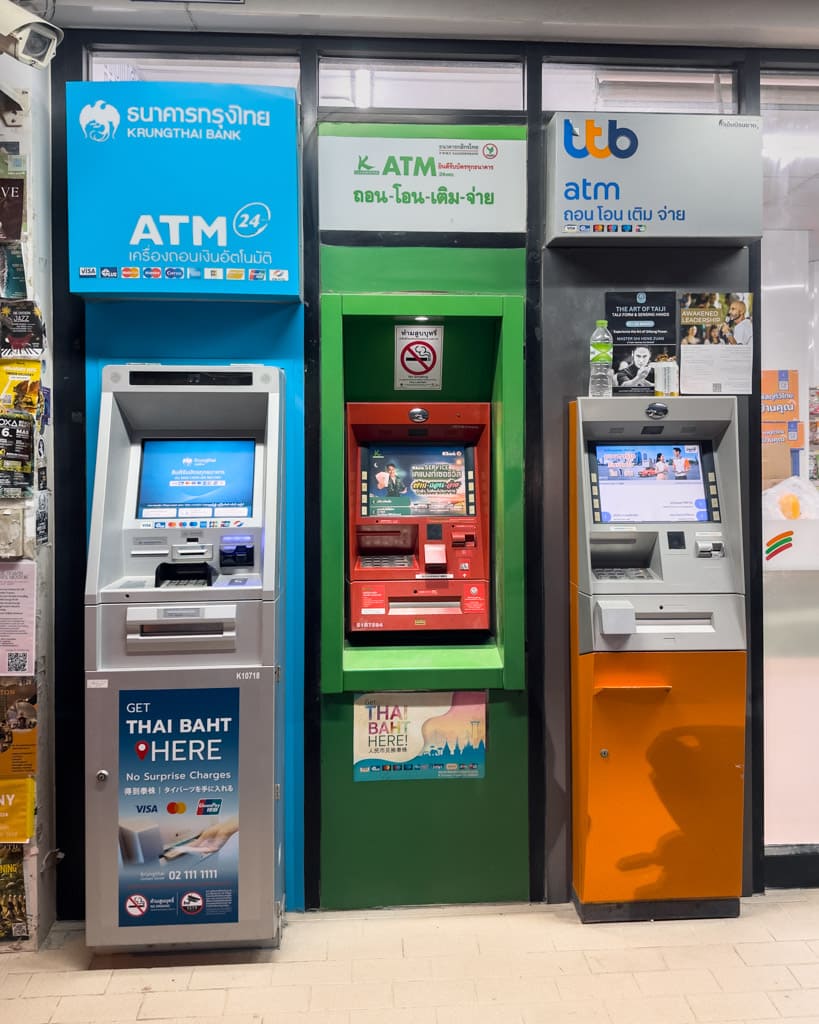 ATMs in Thailand