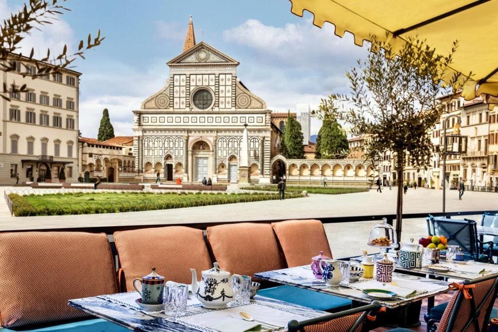 The Place Firenze overlooking the Church of Santa Maria Novella