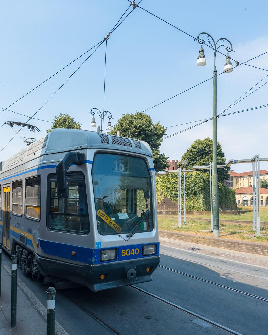 Tram in Turin