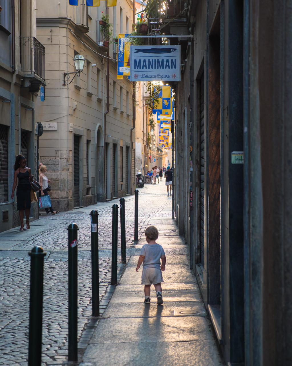 Toddler in Torino