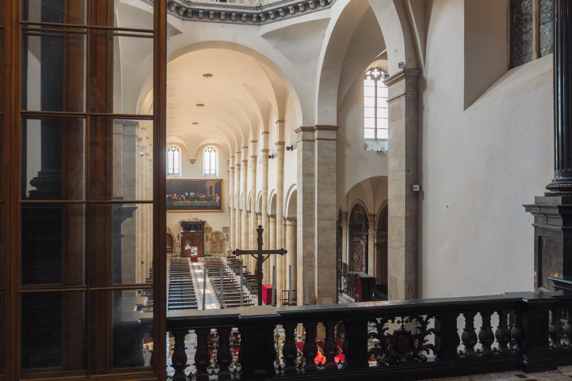 Cathedral view from the chapel in Turin