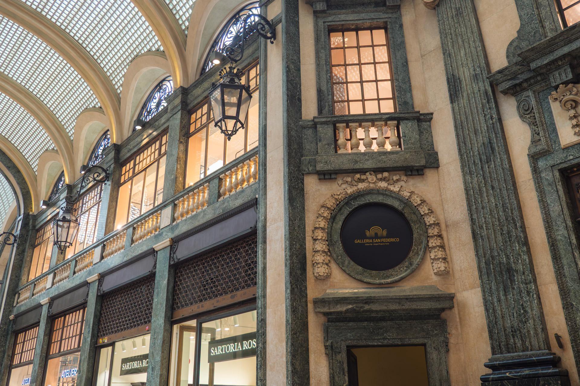 Galleria San Federico details