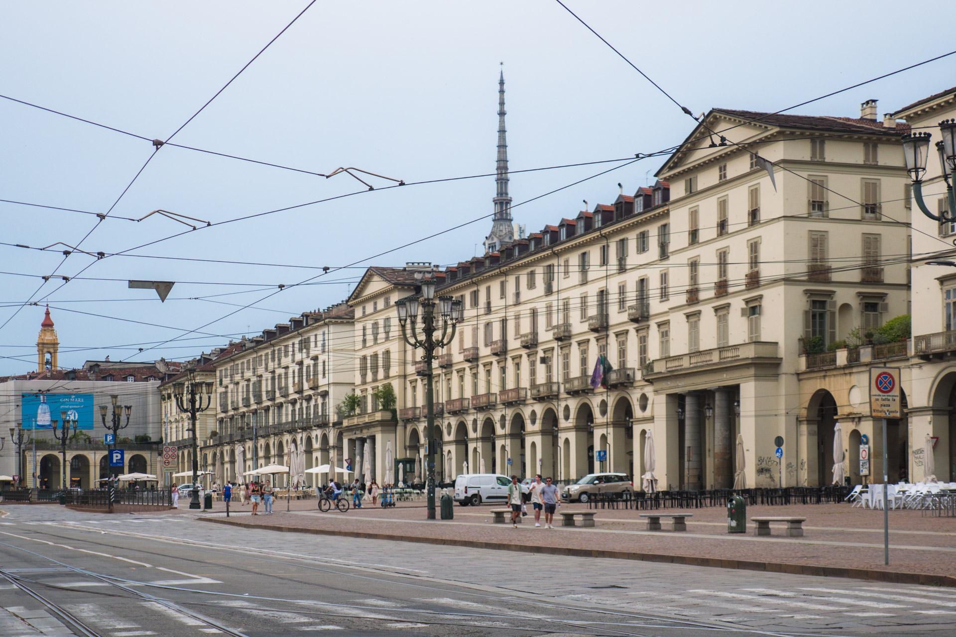 Piazza Vittorio Veneto in Turin
