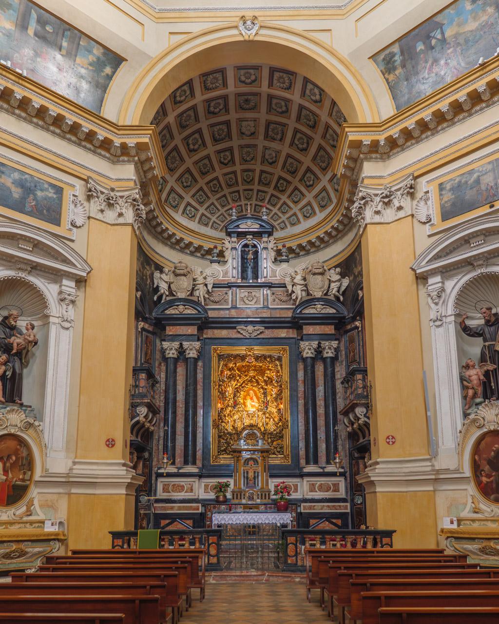 Inside of Chiesa di Santa Maria del Monte dei Cappuccini