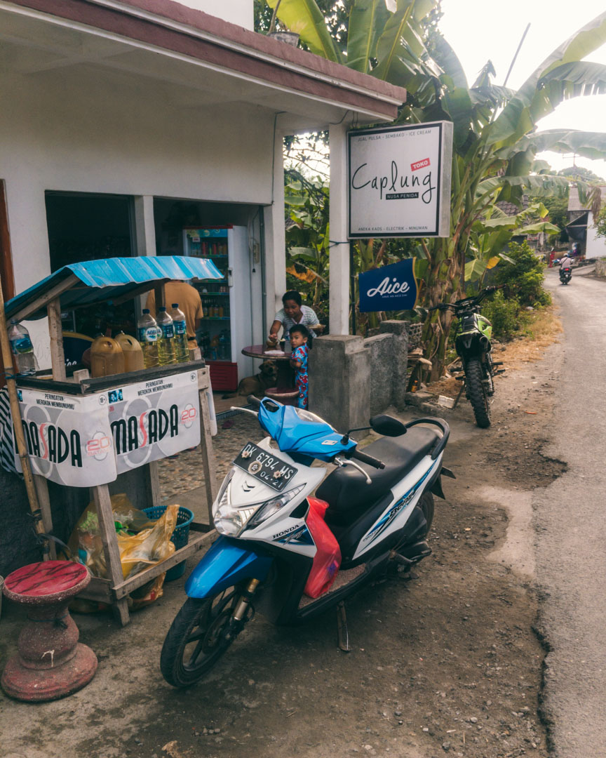 Fill gas Nusa Penida