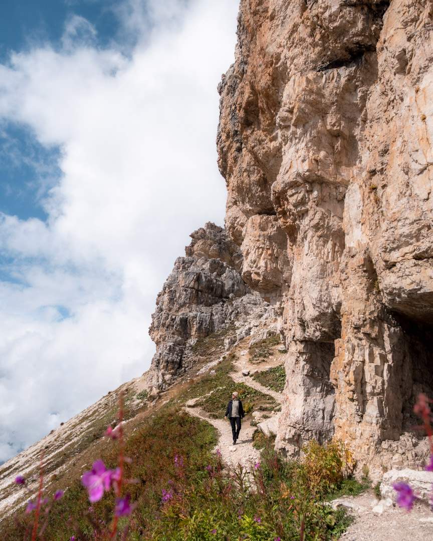 Caves at Tre Cime di Lavaredo