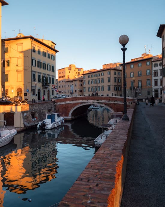 The canals of Livorno