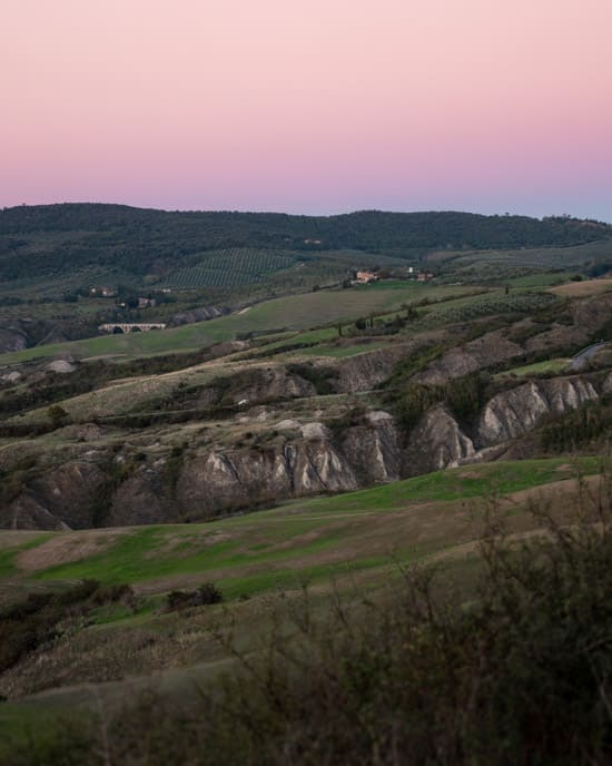 Sunset in Tuscany