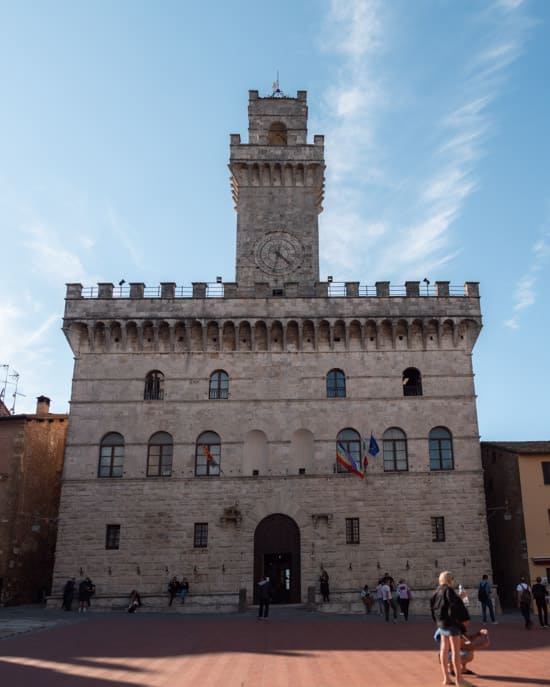 Montepulciano's Town Hall