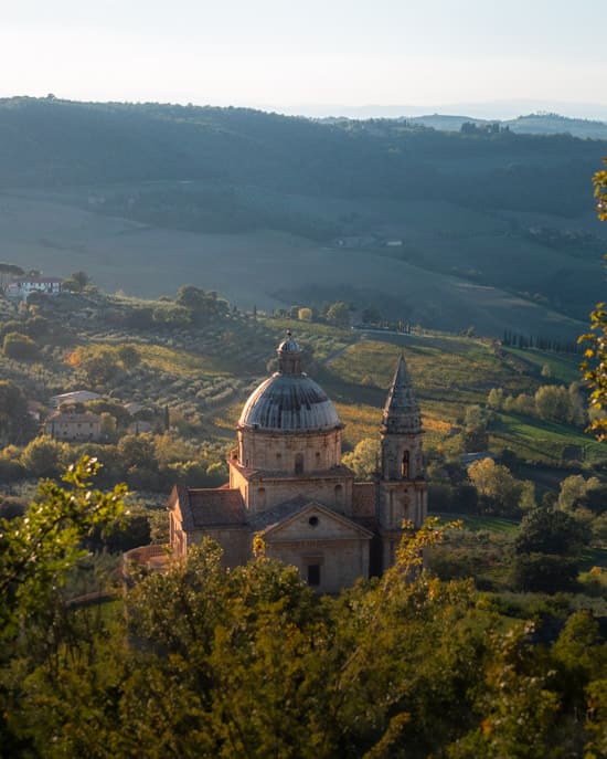 Tempio di San Biagio in Tuscany near Montepulciano