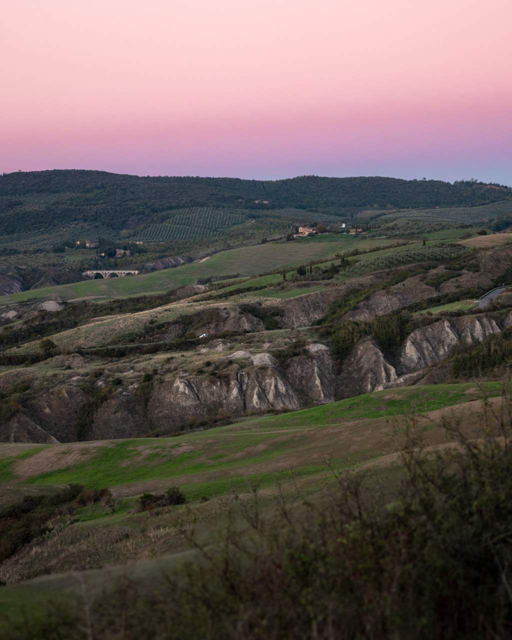 The surrounding landscape