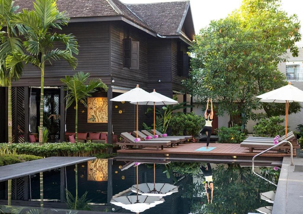 The pool at U Chiang Mai
