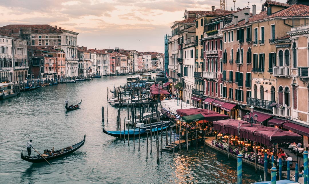 The Grand Canal of Venice, Italy