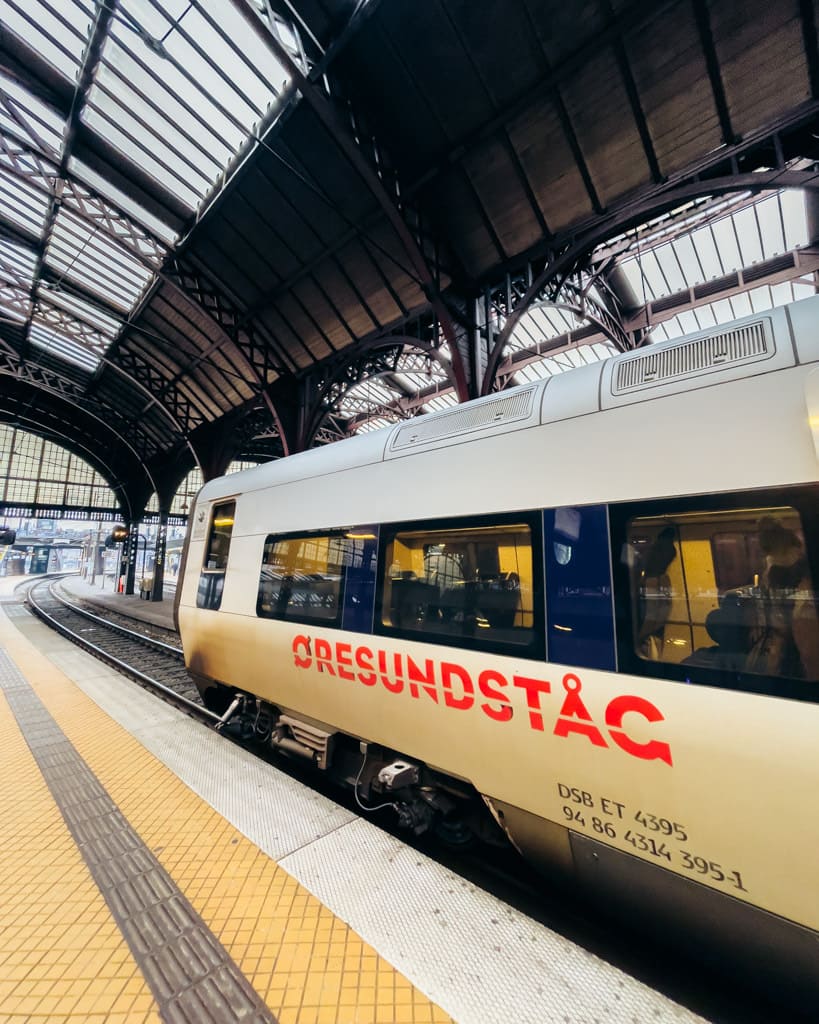 Øresundståg in Copenhagen Central Station