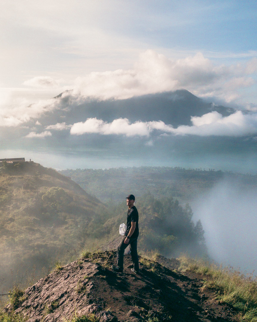 Hiking volcanoes in Bali